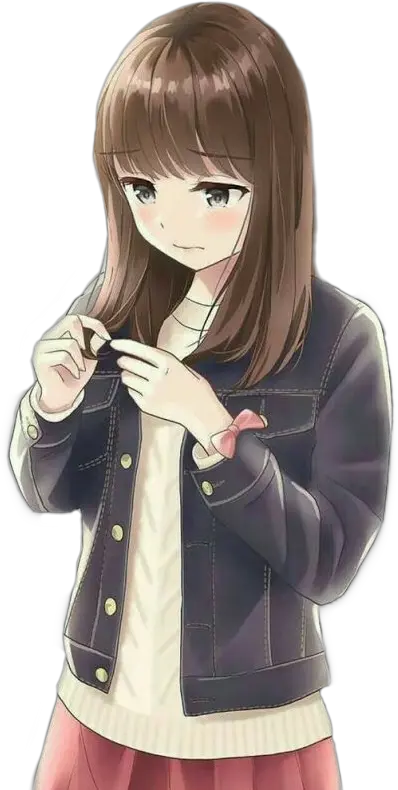  sad sadgirl girlsad anime animegirl animegirlsad Anime Bad Girl Brown Hair