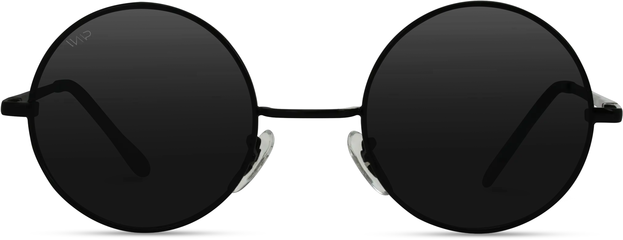  Retro Round Metal Hippie Sunglasses Circle Sunglasses Black