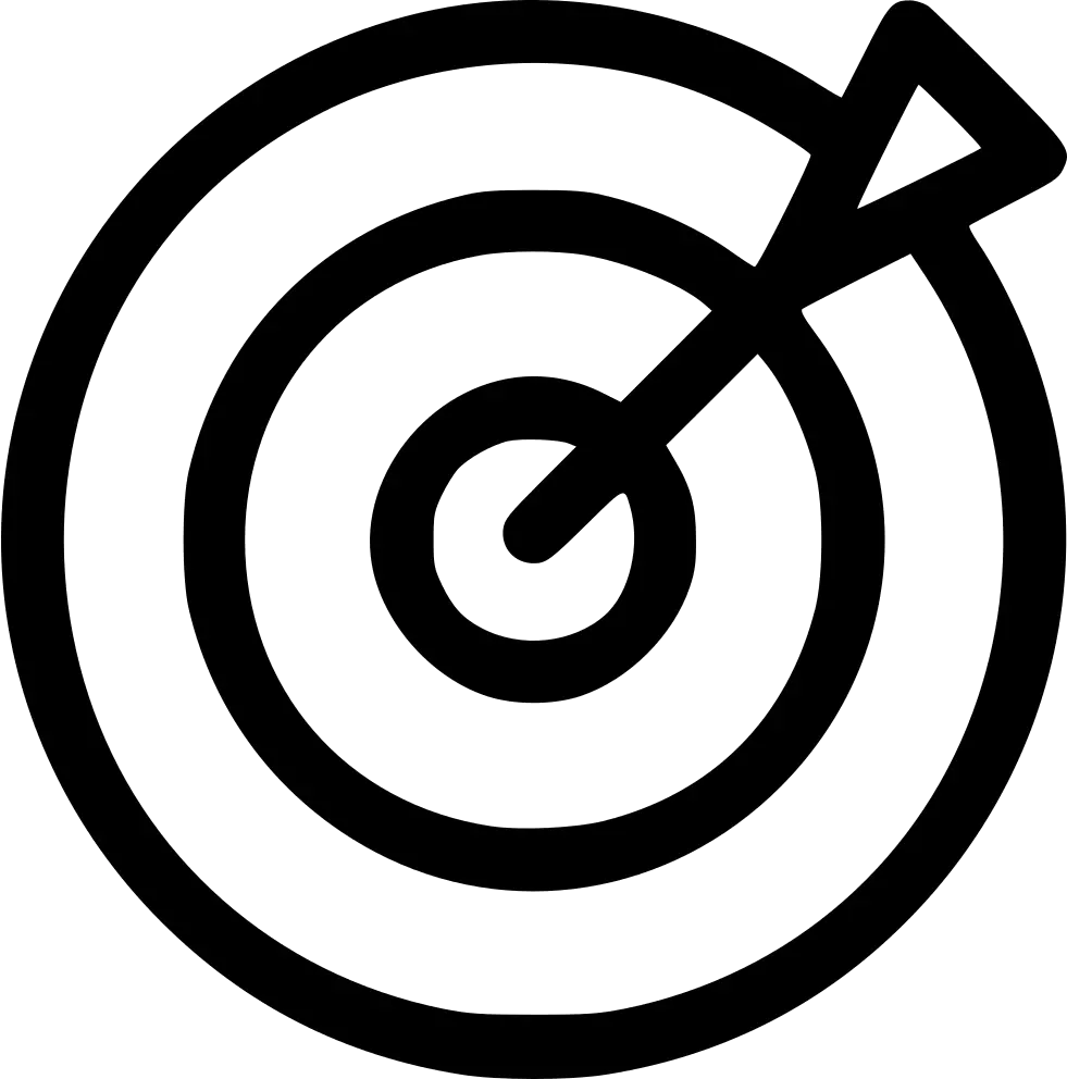  Missions Clipart Board Target Mission Icon