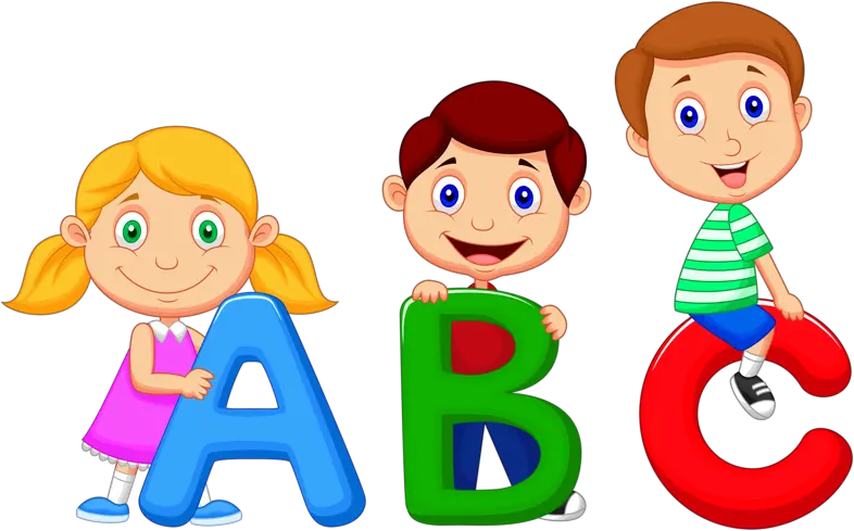  Alphabet Song Cartoon Clip Art Children Abc