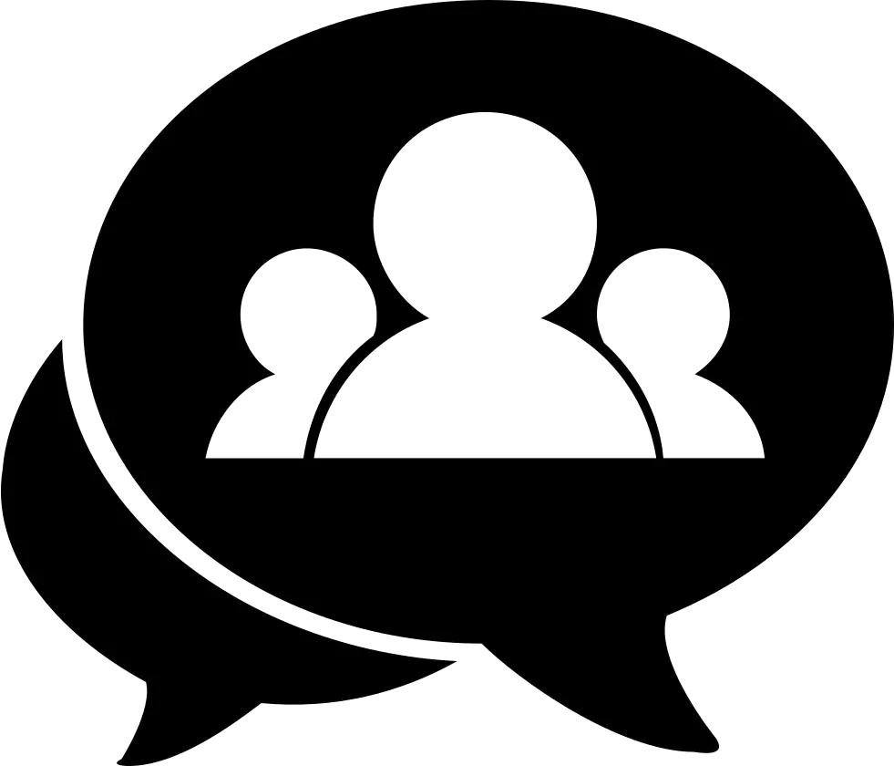  Class Group Chat Group Chat Icon White Png