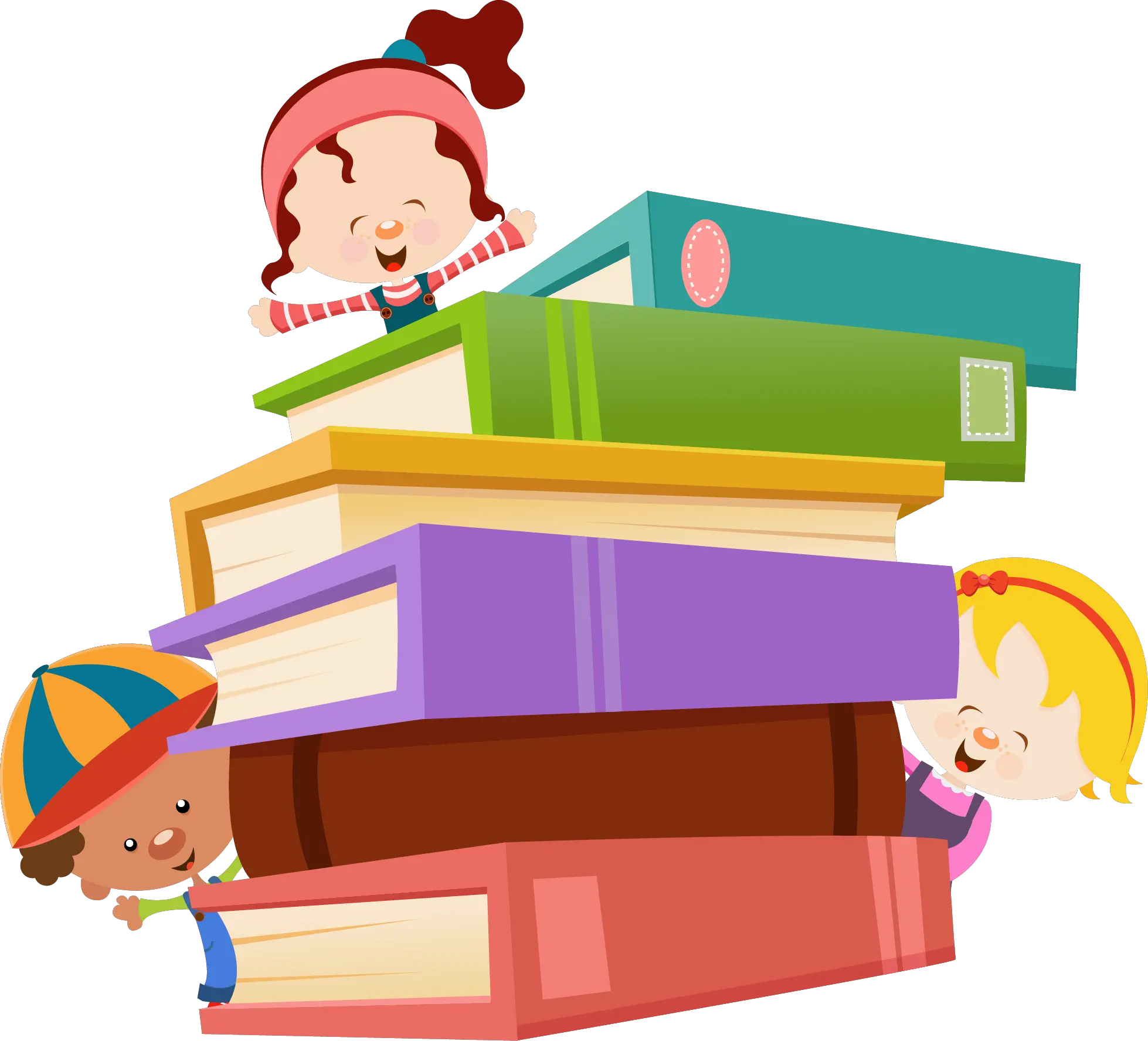  Transparent Kids Reading Png Book Children Png