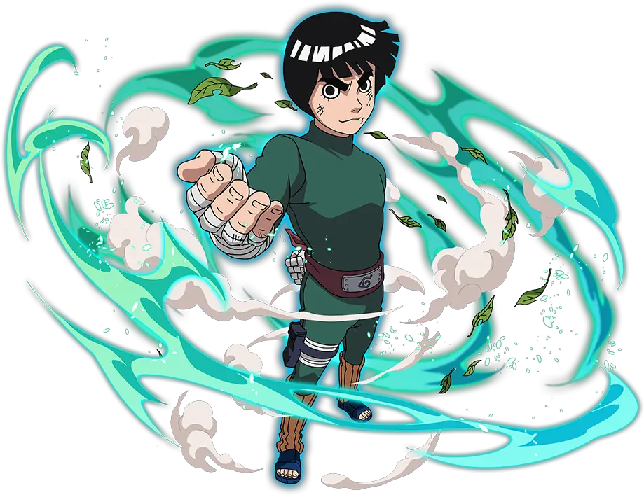  Naruto Blazing Rock Lee Png