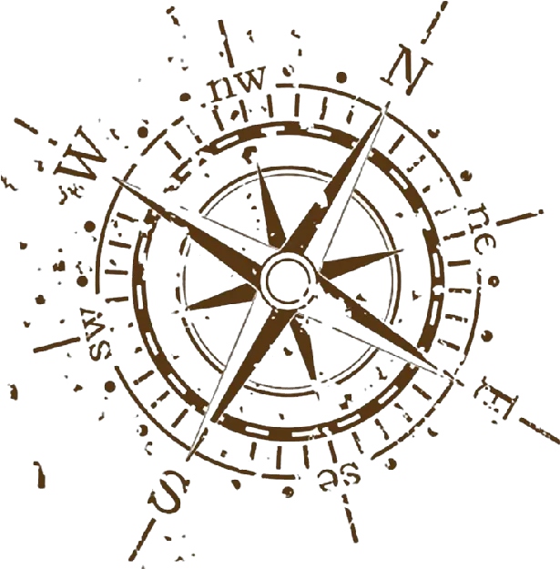  Compass Tattoo Design