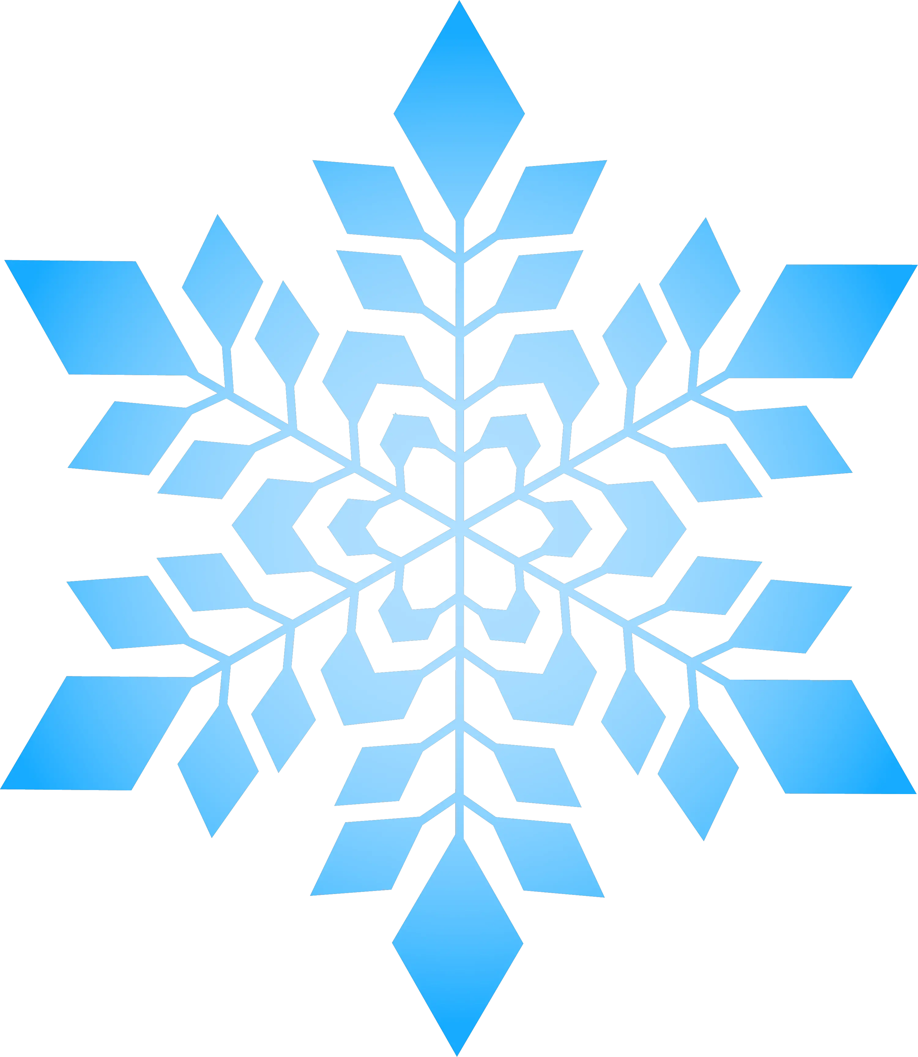  Simple Blue Snowflake Png Download Transparent Background Snowflake Png