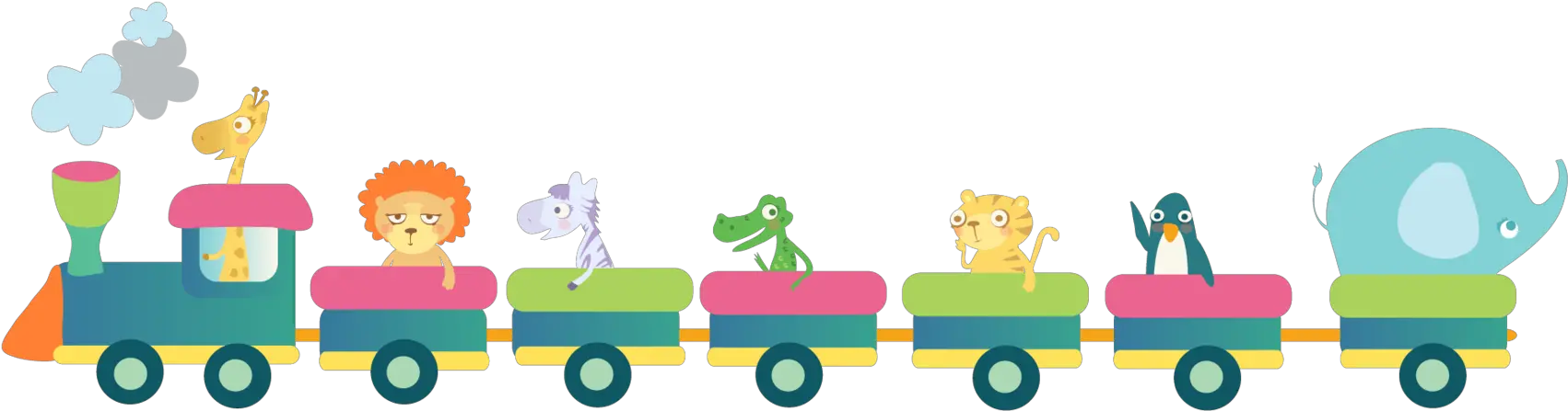  Cute Train Png