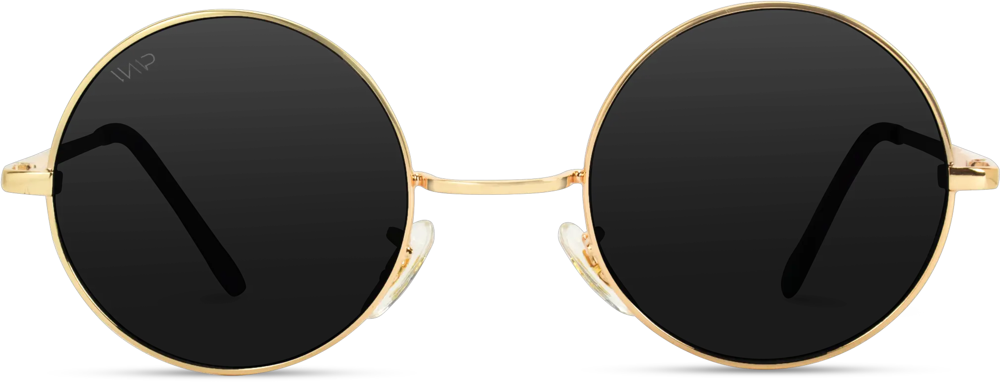  Retro Round Metal Hippie Sunglasses Double Bridge Round Sunglasses