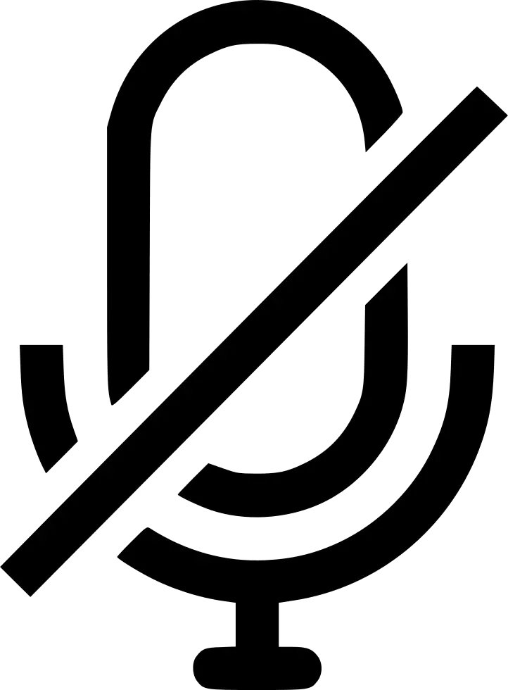  Microphone Off Microphone Off Icon Png