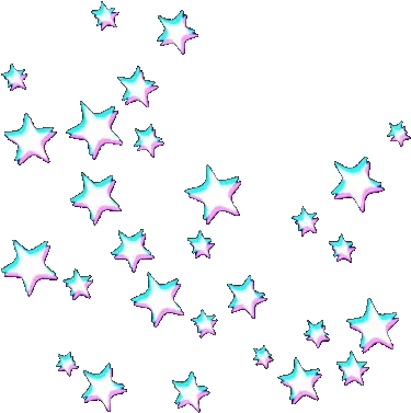  star stars shine sparkle sparkles glitch trippy Aesthetic Stars Png Glitch