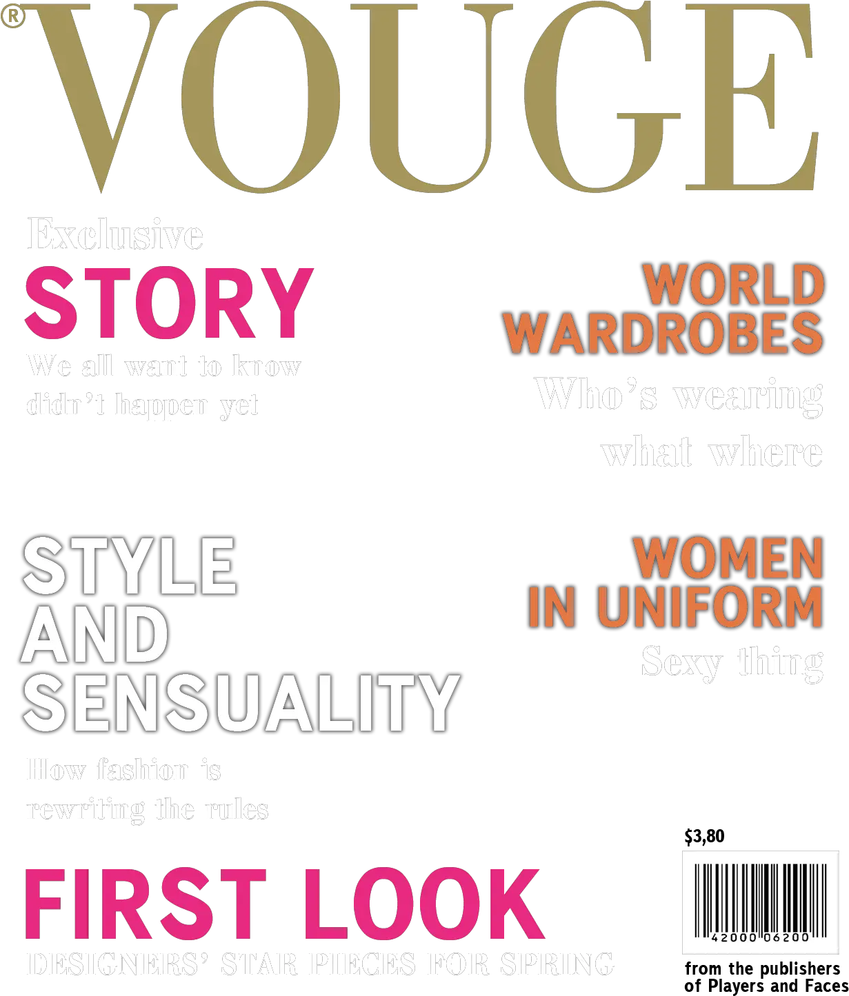  Clip Art Make Your Own Magazine Covers Magazine Cover Template Png