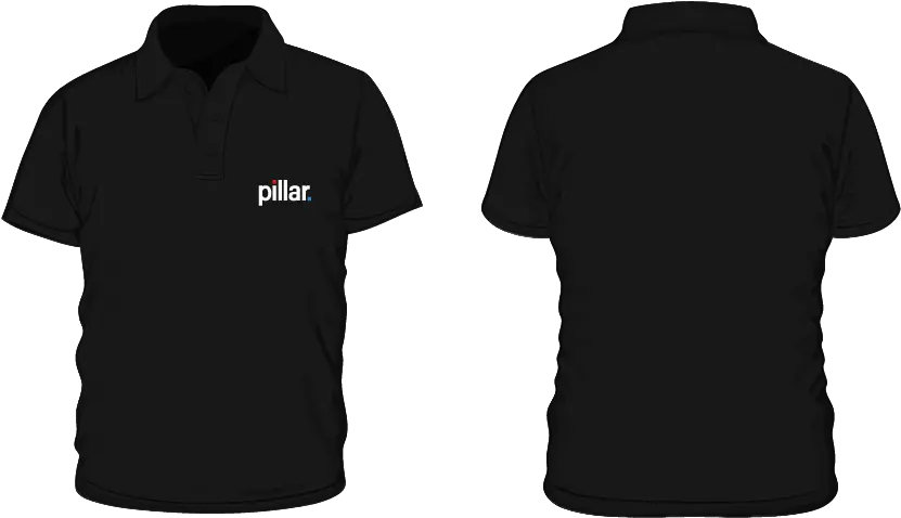  Transparent Collar Png Polo Shirt Vector Black