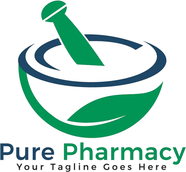  Pure Pharmacy Vector Logo Design Pharmacy Logo