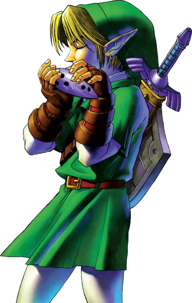  Link Legend Of Zelda Ocarina Of Time