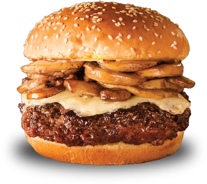  Mushroom Swiss Burger Fatburger