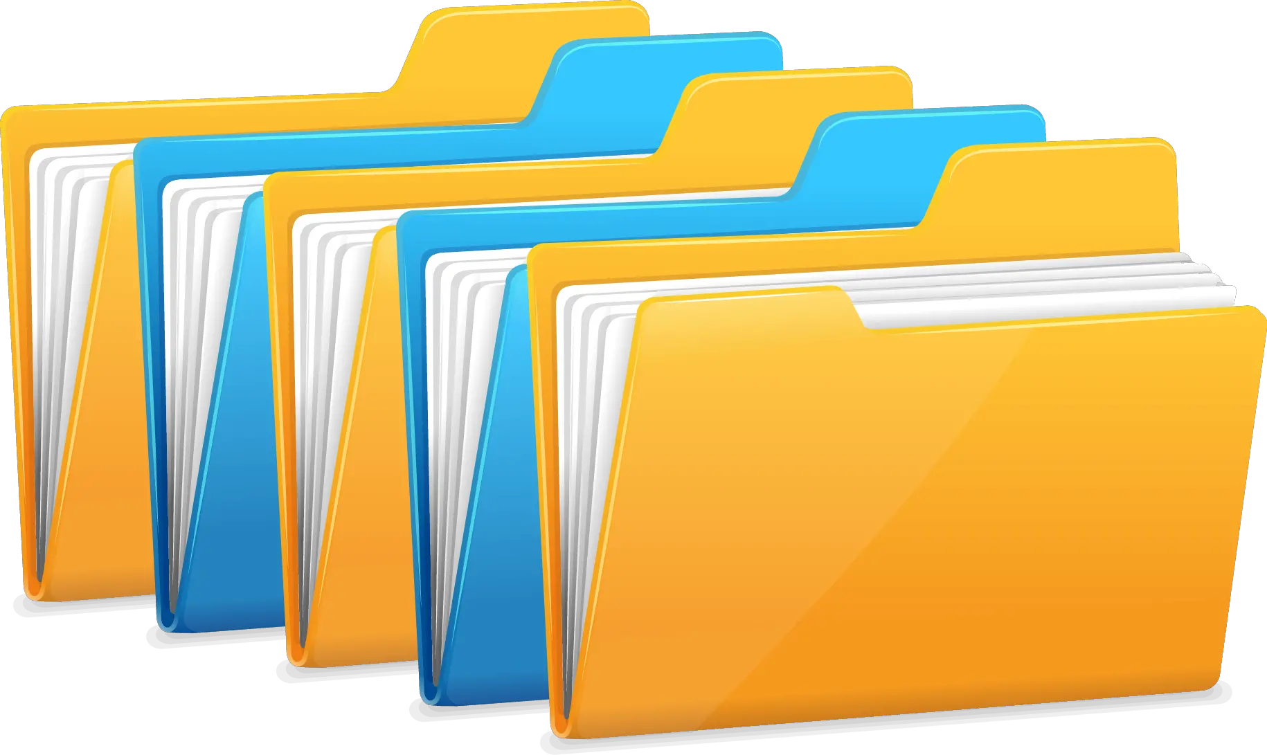  Euclidean Vector Directory Computer File Transparent Background File Folder Clipart