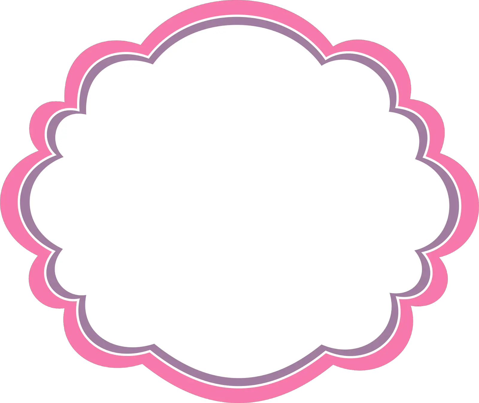  Borders And Frames Of The Unicorns Clip Art For Scrapbooking Frame Unicornio Png