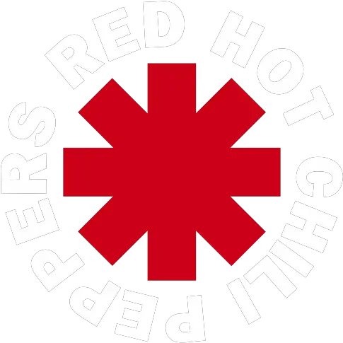  Pegatina Red Hot Chili Peppers Rhcp 2 Colores Red Hot Chilli Peppers Logo Png