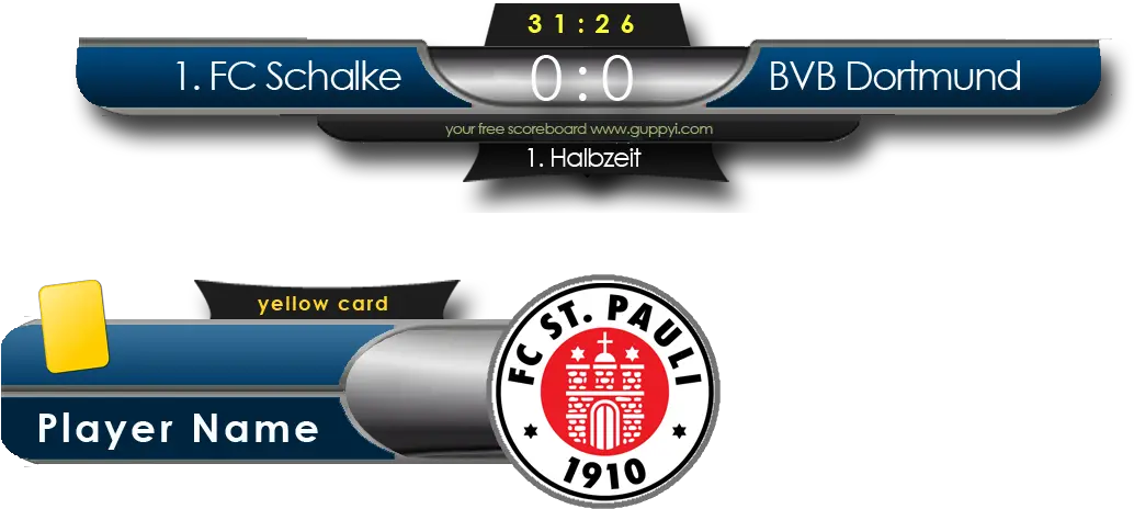  Lower Third Scoreboard Png