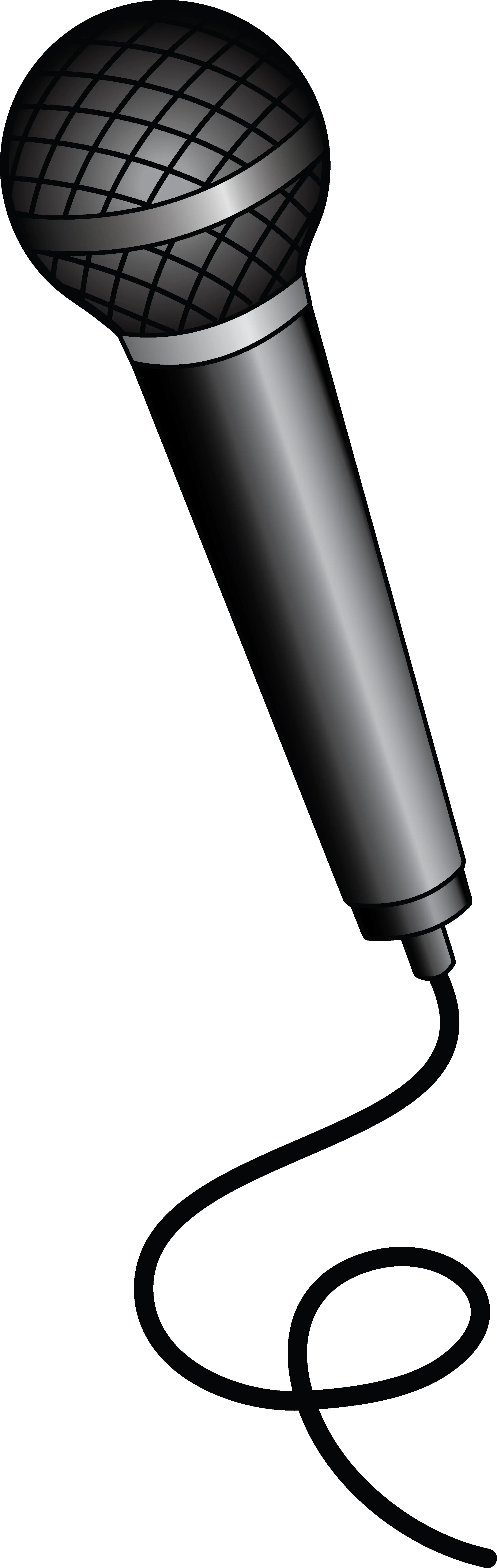  Microphone Clip Art