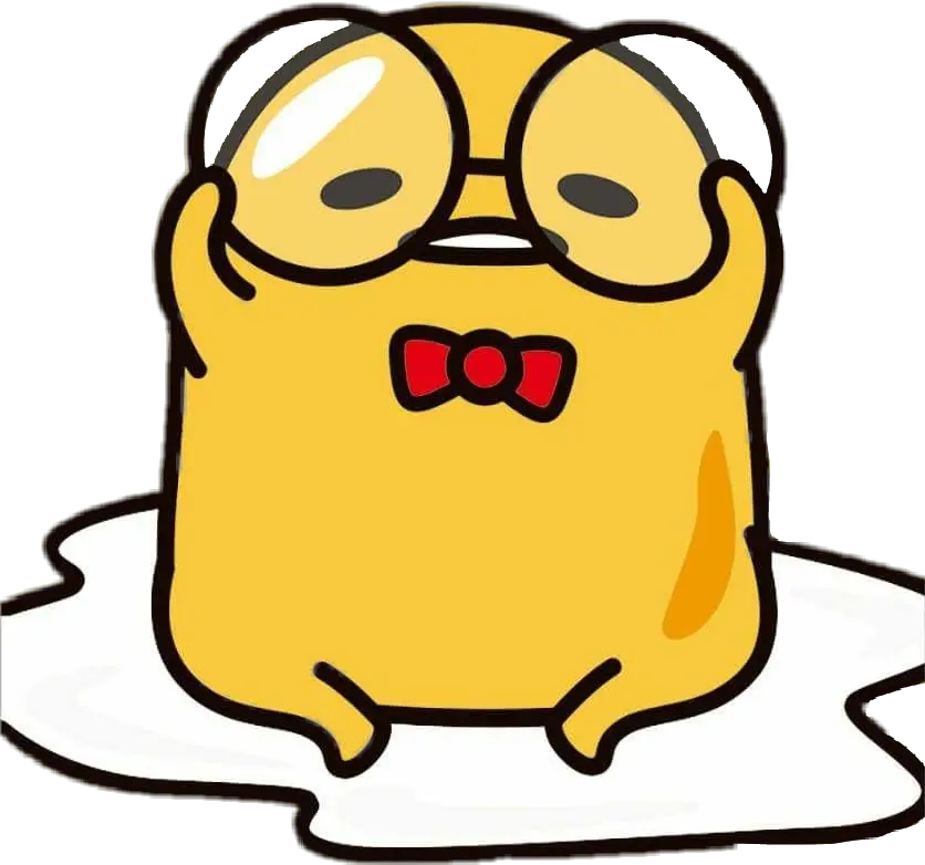  gudetama egg sanrio kawaii aesthetic glasses Gudetama Drawings